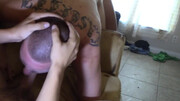 Horny boys smash the same ass in mind-blowing threesome
