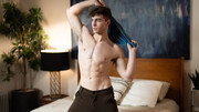 Teen and muscular boyfriend provide steamy content in charming gay kinks