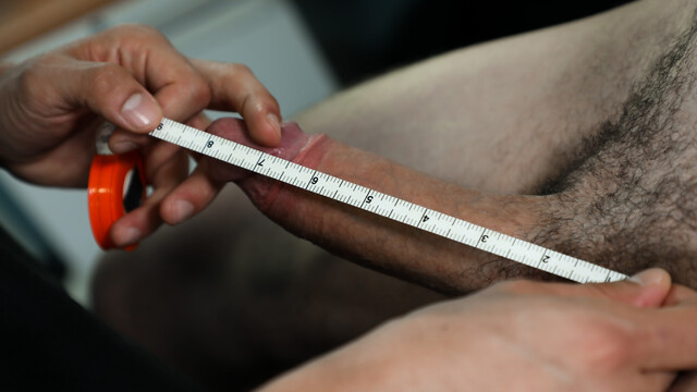 Horny man and a tattooed fellow banging in the office