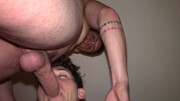 Gay men with nice cocks having sex in an all-out orgy