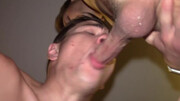 Lanky fellow with a pretty face getting dominated raw