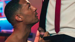 Black lover fucks ass the hard way in random gay affair