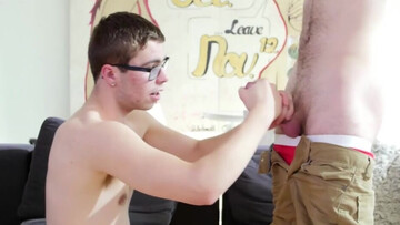 Sexy gay foreplay for Devin Flare and Dylan Marks