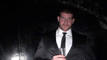 Glory hole anal gay fetishes with Jeff Stronger and Phyzer