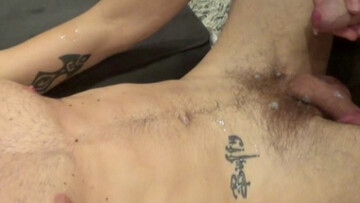 Byron Cohen and Matt Kennedy share the couch for steamy sex