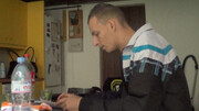 Sporty dude welcomes his friend over for some real cam sex