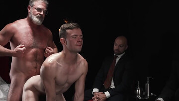 Submissive male lets these DILFs play with his ass and cock in dirty maledom