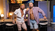 Mature hunks fuck in mutual bareback romance in insane positions
