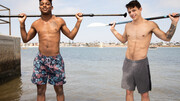 Slim boyfriend and his black buddy decide to share restless gay content
