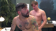 Office rivals are banging thigs out after the rivalry