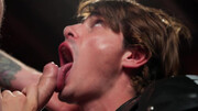 Wearing his shoulder pads while sucking and fucking