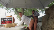 Wearing their suits while banging in the middle of the day