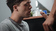 Twink feels entire cock in the tiny ass for full anal romance