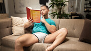 Rough couch sex for intriguing Dante Colle & Johnny Donovan