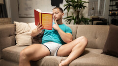 Rough couch sex for intriguing Dante Colle & Johnny Donovan