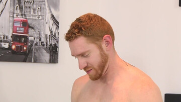 Ginger male fucks ass hard after nice rimming and blowjob
