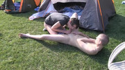Sexy lads spice things during their camping trip by fucking all day