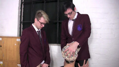 Bully porn with threesome blowjobs and anal