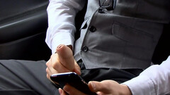 Classy guy with a hard dick fucks a submissive slut