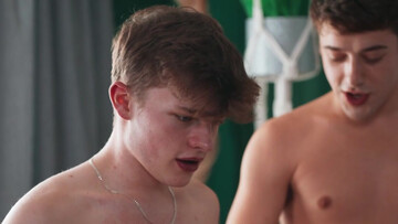 Sexy boys mix perversions for the best anal threesome outcome