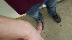 Blonde lover gives head and gets anal drilled while being taped