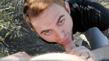 Nude amateur bloke combines POV blowjob with steady sex