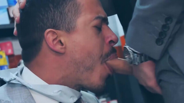 Hard sex at the garage between insolent Jonathan Miranda and Ricky Blue