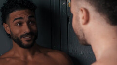 Muscular fucking, rimming, and doggystyle