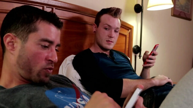 Cody Cummings watching porn with Kaydin Bennett