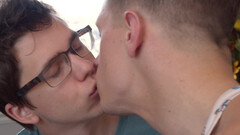 Dalton Riley and Will Braun: fucking on a bed