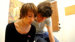Blowjob and banging with two doggystyle addicts