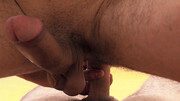 Filming the guy jizzing after a session filled with sex