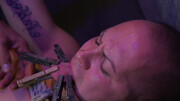 Male slut gets treated the hard way in merciless bondage kinks