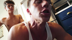 Kaleb Stryker and Paul Canon fucking on all fours
