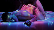 Bareback fucking with moody lighting and two hot men