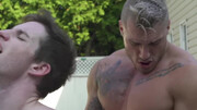 Guys with hard dicks are quick to cum with riding