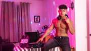 Twink tries the DJ's cock in both holes and gets intimate in surreal perversions