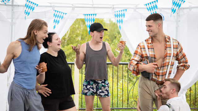 Fine German lads share more than just a smooth anal play