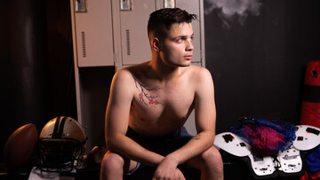 Horny boys fuck at the locker room after a nice foreplay