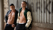 Stunning anal in public with amateur Theo Brady and Miguel Exotic
