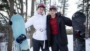 Skinny boy and his stepbrother share remarkable home romance