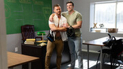 Gorgeous men share strong office sex in addictive positions