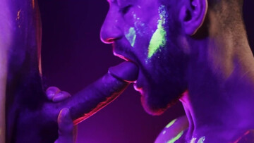Futuristic gay kinks between fine men with amazing figure