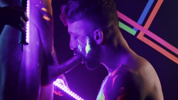 Futuristic gay kinks between fine men with amazing figure