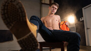 Carpenter and his young assistant decide to smash ass in a mutual gay play