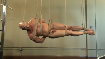 Bondage and savage sex for a freak on a leash