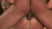 Missionary and doggy style screwing for a submissive on