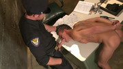 Perverted officer Maguire finds a felon and punishes him