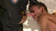 Perverted officer Maguire finds a felon and punishes him