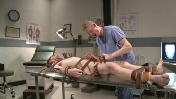 Dominant ginger uses kinky methods to tease his lover